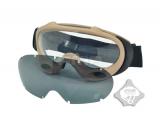 FMA OK ski goggles  black and white lenses DE TB958-DE free shipping